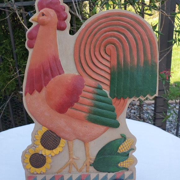Jim Shore Rooster Garden Artistry by Enesco Decor - Picture 1 of 13